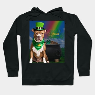 Happy St. Patrick’s Day Pittie Hoodie